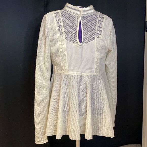 Free people, high neck long sleeve tunic - Picture 9 of 11
